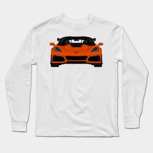 Z06 ZR1 ORANGE3 Long Sleeve T-Shirt